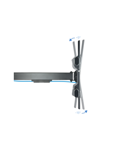 TooQ LP4380XL-B soporte para TV 2,03 m (80") Negro