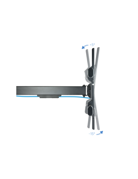 TooQ LP4380XL-B soporte para TV 2,03 m (80") Negro