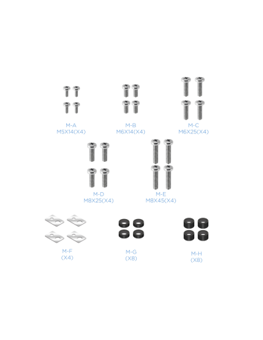 TooQ Soporte de mesa para pantallas 32”-70”