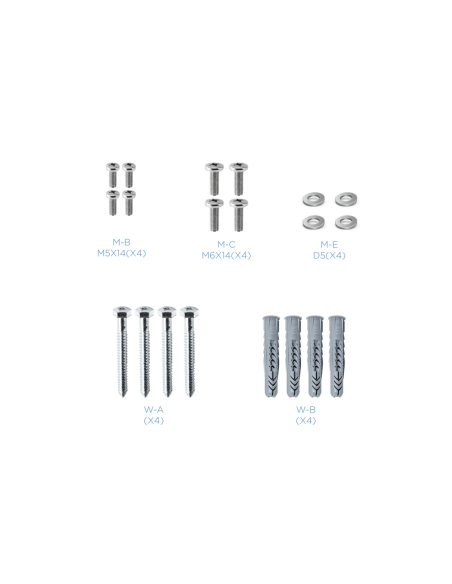 TooQ LP1023F-B soporte para TV 58,4 cm (23")