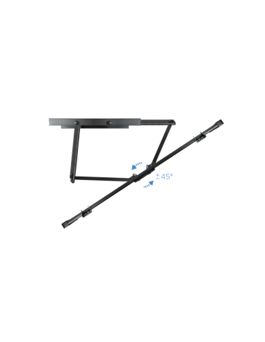 TooQ LP75100TN-B soporte para TV 152,4 cm (60") Negro