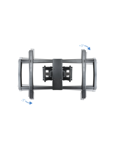 TooQ LP75100TN-B soporte para TV 152,4 cm (60") Negro