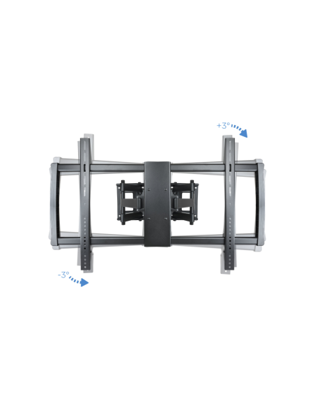 TooQ LP75100TN-B soporte para TV 152,4 cm (60") Negro