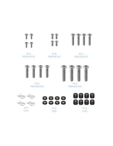 TooQ LP75100TN-B soporte para TV 152,4 cm (60") Negro