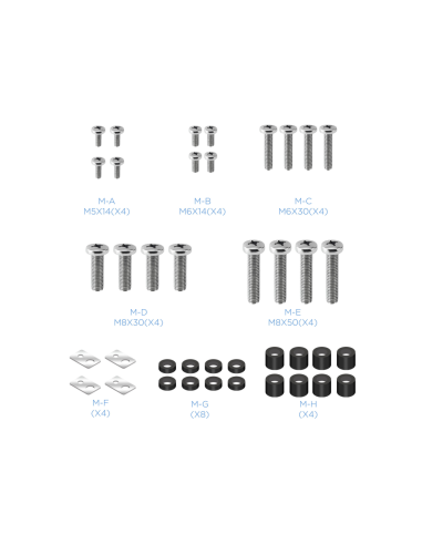 TooQ LP42100T-B soporte para TV 2,54 m (100")