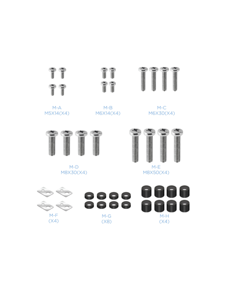 TooQ LP42100T-B soporte para TV 2,54 m (100")