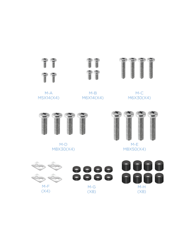 TooQ LP41100F-B soporte para TV 2,54 m (100")
