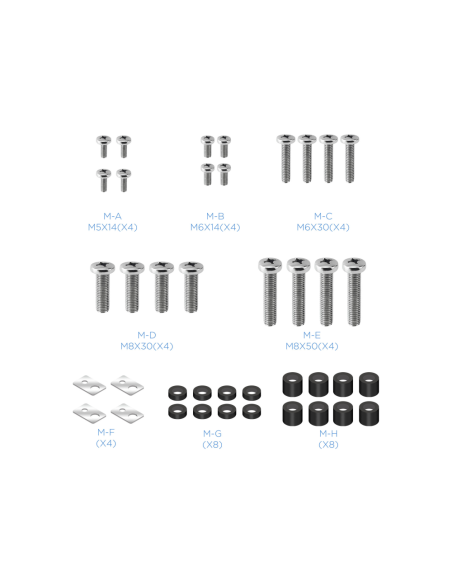 TooQ LP41100F-B soporte para TV 2,54 m (100")