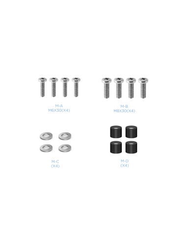 TooQ LP4170F-B soporte para TV 177,8 cm (70") Negro