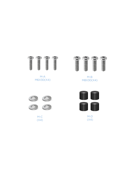 TooQ LP4170F-B soporte para TV 177,8 cm (70") Negro