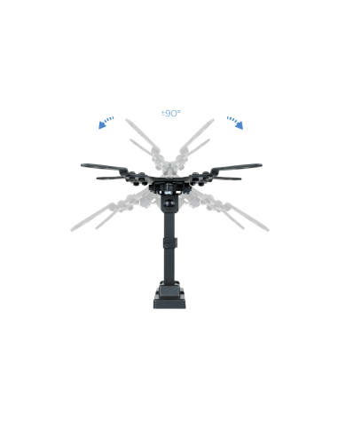 TooQ LP2042TNL-B soporte para TV 106,7 cm (42") Negro