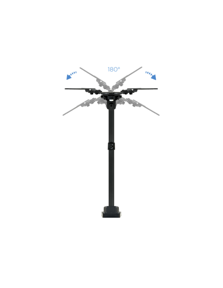 TooQ LP2142TNL-B soporte para TV 106,7 cm (42") Negro