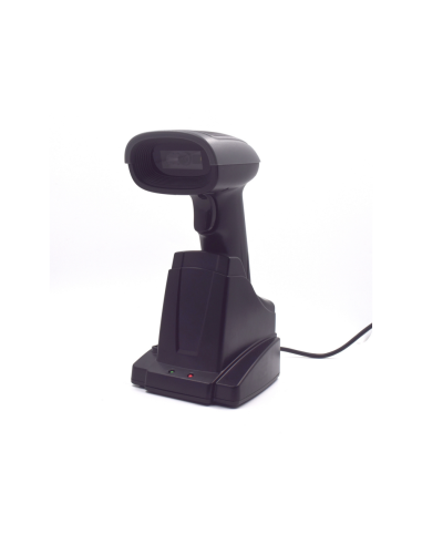 Ewent EW3440 lector de código de barras Lector de códigos de barras portátil 1D/2D Negro