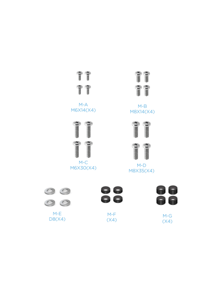 TooQ Soporte de mesa para pantallas 23”-75”