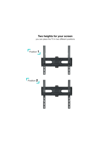 TooQ Soporte de pared para pantallas 32”- 55”