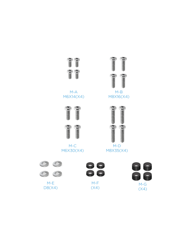 TooQ Soporte de pared para pantallas 32”- 55”