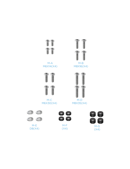 TooQ Soporte de pared para pantallas 32”- 55”