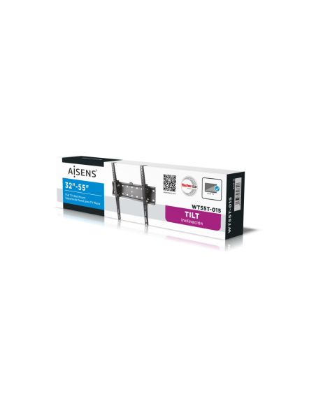 AISENS WT55T-015 soporte para TV 81,3 cm (32") Negro