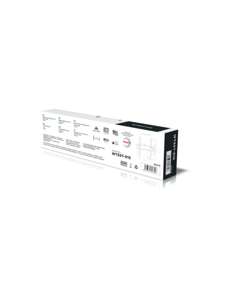 AISENS WT55T-015 soporte para TV 81,3 cm (32") Negro