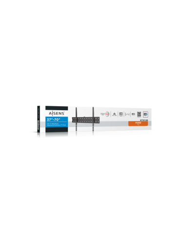 AISENS Soporte Eco Ultra Delgado Para Monitor/?? 40kg De 37-70, Negro