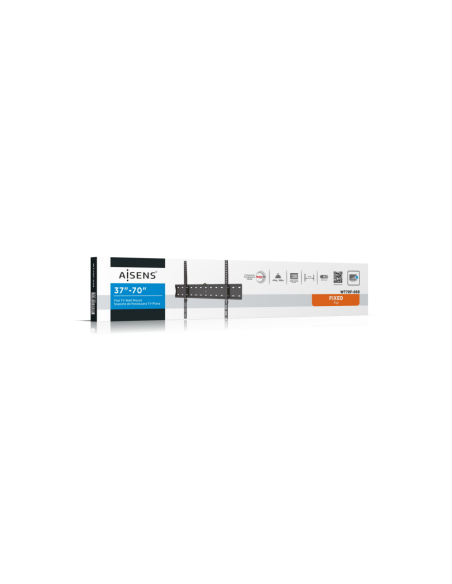 AISENS Soporte Eco Ultra Delgado Para Monitor/?? 40kg De 37-70, Negro