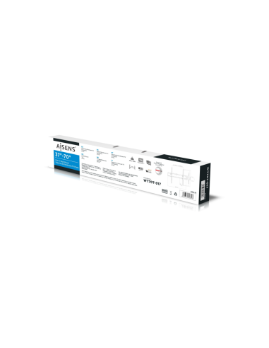 AISENS WT70T-017 soporte para TV 177,8 cm (70") Negro