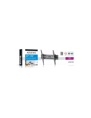 AISENS WT70T-019 soporte para TV 177,8 cm (70") Negro