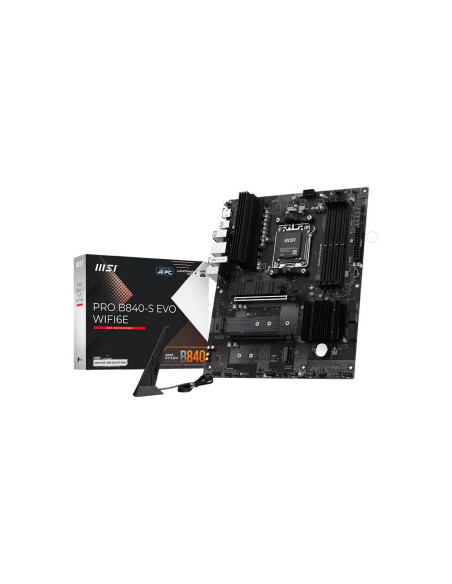 MSI Pro B840-S EVO WIFI6E AMD B840 Zócalo AM5 ATX
