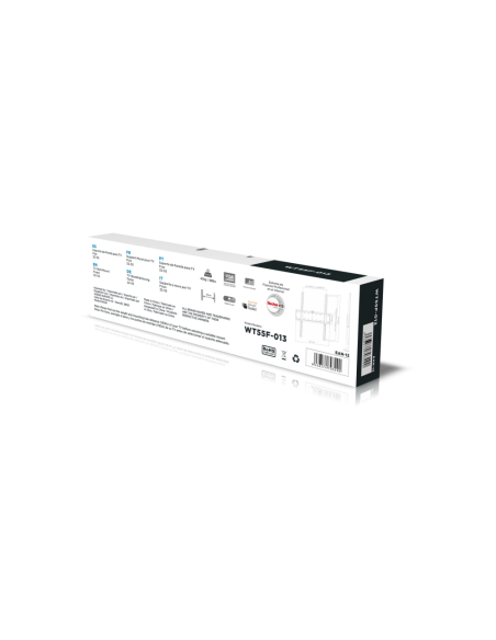 AISENS WT55F-013 soporte para TV 139,7 cm (55") Negro