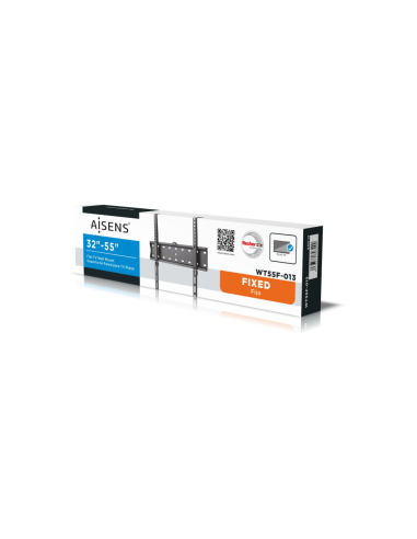 AISENS WT55F-013 soporte para TV 139,7 cm (55") Negro