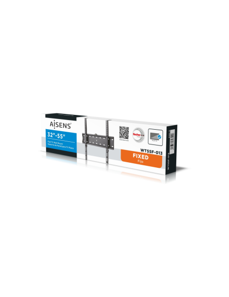 AISENS WT55F-013 soporte para TV 139,7 cm (55") Negro