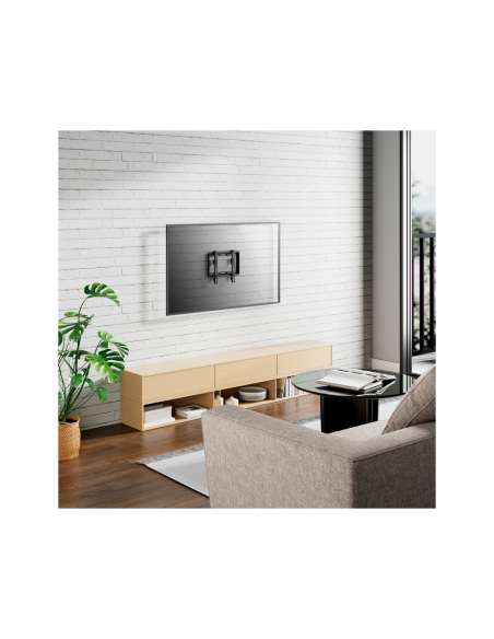 AISENS Soporte Eco Ultra Delgado Para Monitor/tv 35kg De 23-42, Negro