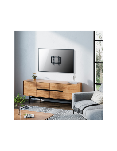 AISENS Soporte Eco Ultra Delgado Para Monitor/tv 35kg De 23-42, Negro