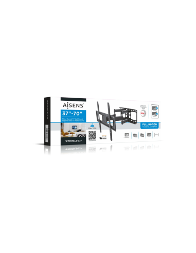 AISENS WT70TSLE-027 soporte para TV 177,8 cm (70") Negro