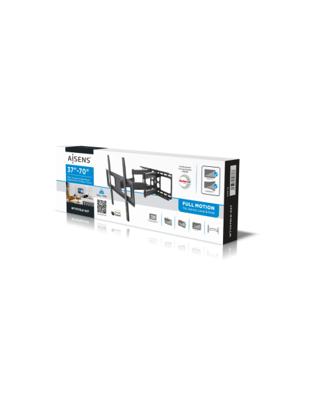 AISENS WT70TSLE-027 soporte para TV 177,8 cm (70") Negro
