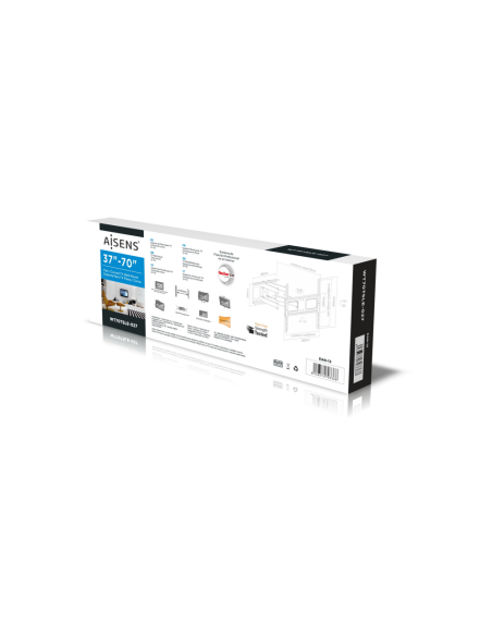 AISENS WT70TSLE-027 soporte para TV 177,8 cm (70") Negro