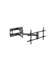 AISENS Soporte Pro Giratorio, Inclinable Y Nivelable Para Monitor/tv 50kg De 43-80, Negro 2