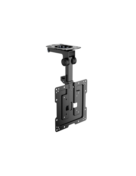 AISENS Soporte de Techo Giratorio, Plegable para Monitor/TV 20Kg de 19-43, Negro