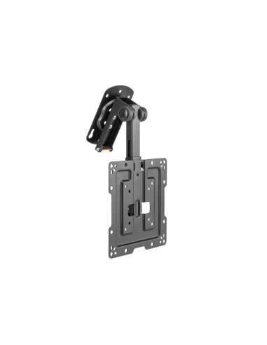 AISENS Soporte de Techo Giratorio, Plegable para Monitor/TV 20Kg de 19-43, Negro