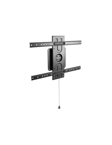 AISENS Soporte ECO en Formato Vertical / Horizontal para Monitor/TV 50Kg de 37-80, Negro