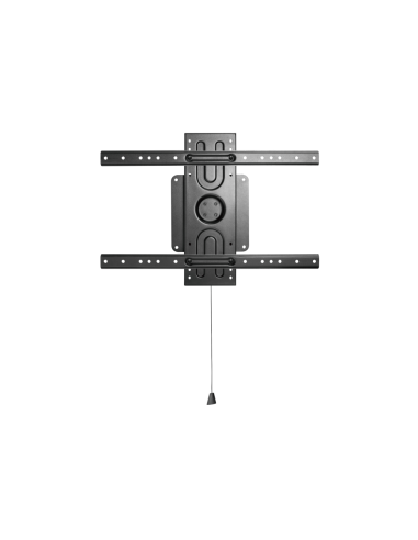 AISENS Soporte ECO en Formato Vertical / Horizontal para Monitor/TV 50Kg de 37-80, Negro