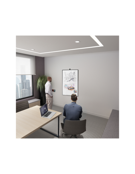 AISENS Soporte ECO en Formato Vertical / Horizontal para Monitor/TV 50Kg de 37-80, Negro