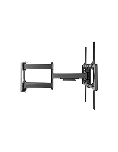 AISENS Soporte Pro Giratorio, Inclinable Y Nivelable Para Monitor/tv 120kg De 60-120, Negro