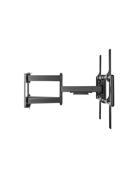 AISENS Soporte Pro Giratorio, Inclinable Y Nivelable Para Monitor/tv 120kg De 60-120, Negro