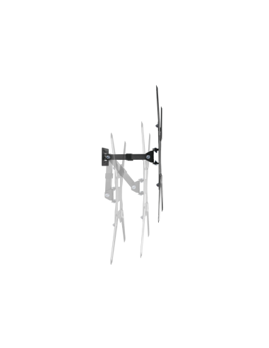 AISENS Soporte Eco Giratorio, Inclinable Para Monitor/TV 30kg (2 Pivotes) De 23-55, Negro