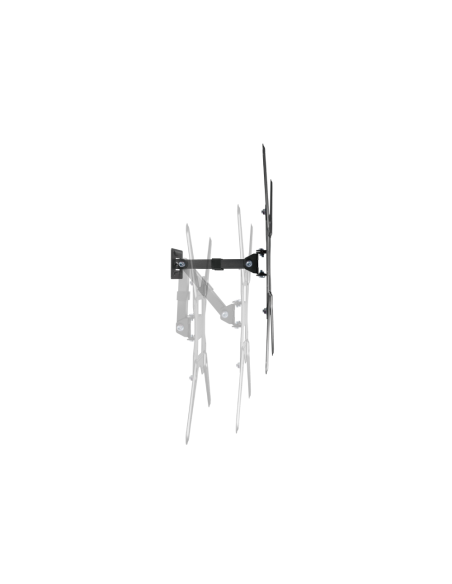 AISENS Soporte Eco Giratorio, Inclinable Para Monitor/TV 30kg (2 Pivotes) De 23-55, Negro