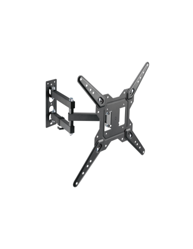 AISENS Soporte Eco Giratorio, Inclinable Para Monitor/TV 30kg (3 Pivotes) De 23-55, Negro