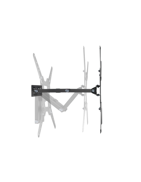 AISENS Soporte Eco Giratorio, Inclinable Para Monitor/TV 30kg (3 Pivotes) De 23-55, Negro