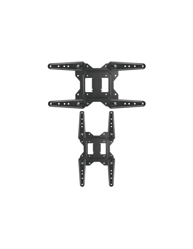 AISENS Soporte Eco Giratorio, Inclinable Para Monitor/TV 30kg (3 Pivotes) De 23-55, Negro