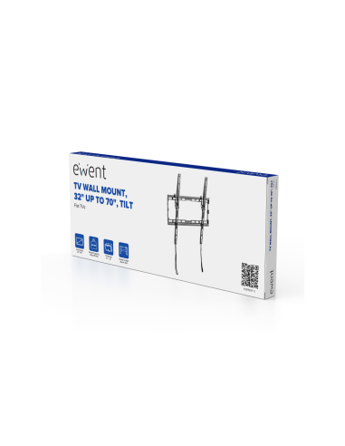 Ewent EW1507 soporte para TV 177,8 cm (70") Negro